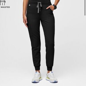Figs black jogger scrub pants